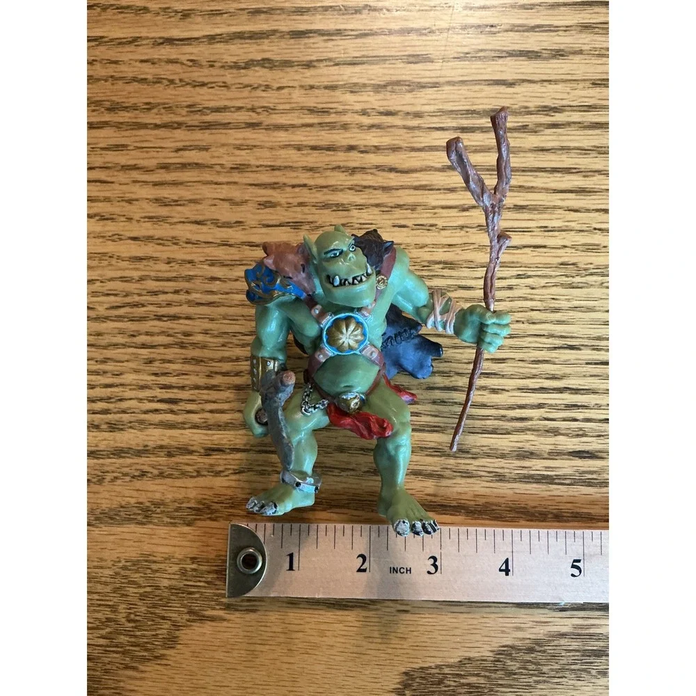 Papo Fantasy Figure Lot Battle Orc Red Knight Crossbow Pirate Cannon 2004